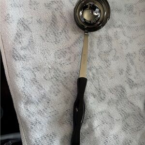 Cutco Soup Ladle | Stainless Steel Brown Wood-Grain Handle USA